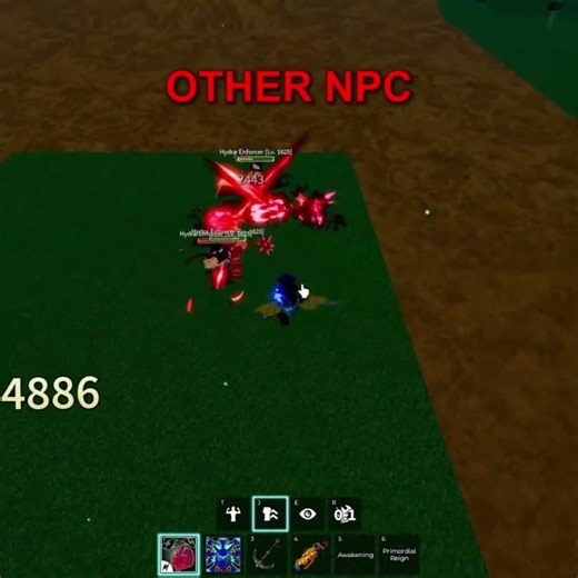 Other NPC Power VS This NPC 😱 | Blox Fruits #bigguy