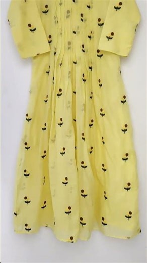 Pleated shawl collar mulchanderi outfit💕