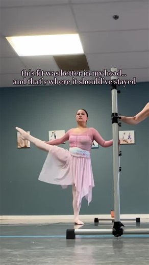 Kathrin🩰💕 on Instagram: "You ever create a ballet fit in your head that’s PURE fantasy… Then the studio mirror hits you with reality IMMEDIATELY? 😭🩰 Bad outfit = bad dancing, I don’t make the rules #adultballet #balletfit #balletcore #balletclass #balletlookbook #dancehumor #adultdancer #balletlife #dancersofinstagram #ballettok #dancejourney #balletaesthetic #relatablecontent #balletprogress #studiohumor"