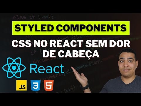 Como utilizar Styled Components no React | CSS no React | Criando App com React