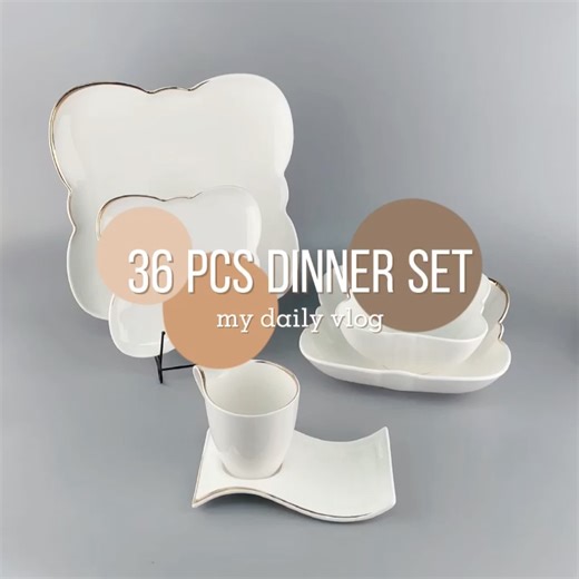 Restaurant Elegant White Ceramic Tableware Dinnerware Sets Ceramic Bowl and Plate Set Ceramic