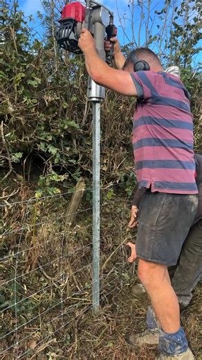 Take the hard work out of driving posts! From agricultural fencing to landscaping and commercial projects, the Easy Petrol Post Driver is engineered for strength and adaptability, making it a versatile tool for a wide range of applications #easypetrolpostdriver #postdriver #fencingcontractor #farmer #landscaper #eventprofs #fencing #christieengineering #fenceinstallation | Easy Petrol Post Driver