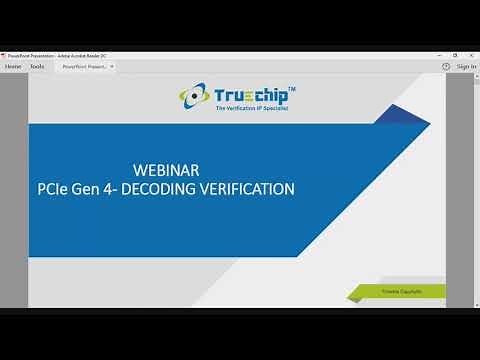 PCIe Gen 4 Verification IP | PCIe Gen 4 Features and Effective Testing | Truechip's VIP