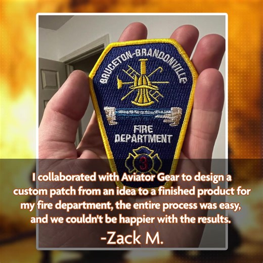 We make custom patches for your uniform with 100% free design mock-ups, and 100% satisfaction guaranteed. | Aviator Gear