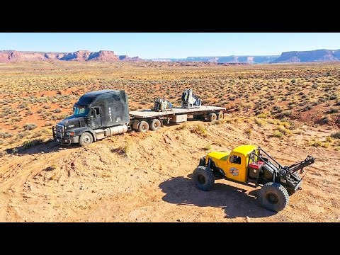 A Semi Deep in the Arizona Desert.. They Didn’t Tell Us the Truth!