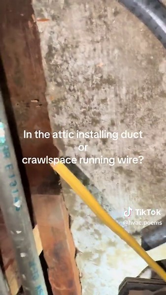 HVAC Installation in the Attic and Crawlspace