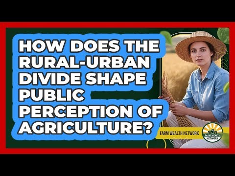 How Does The Rural-urban Divide Shape Public Perception Of Agriculture? - Farm Wealth Network