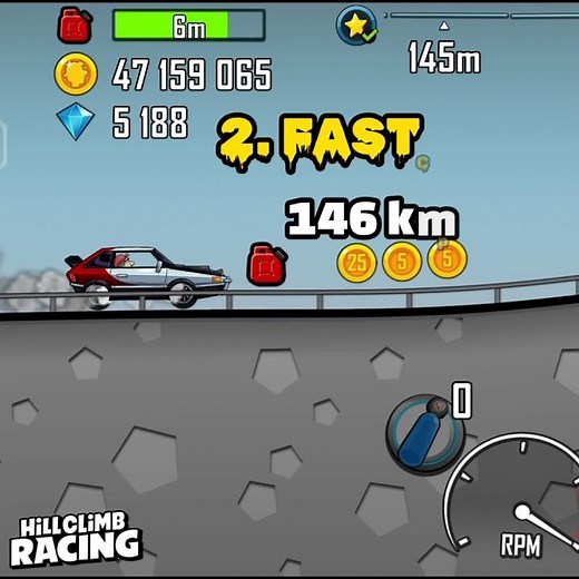 The 6 Official Fastest Cars & Bikes in Hill Climb Racing