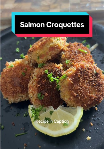 Crispy Sockeye Salmon Croquettes Recipe