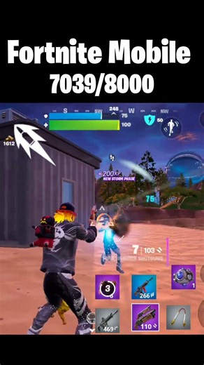 New Fortnite Mobile Chapter 7 season 1 Gameplay on Poco F6 | Adamas | Short