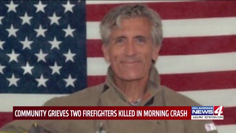 Community grieves two firefighters killed in morning crash