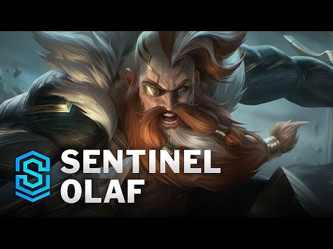 Sentinel Olaf Skin Spotlight - League of Legends