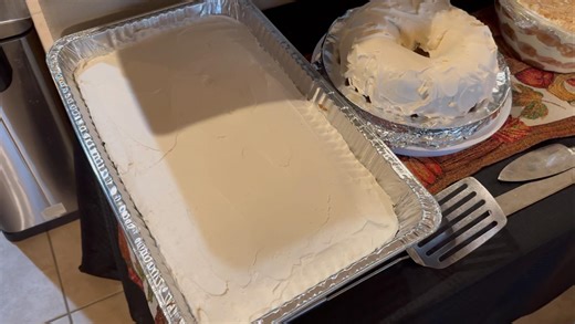 Dessert time!!! That one on the right is the pineapple cream cheese cake! #MartinFamilyThanksgiving | Roland Martin