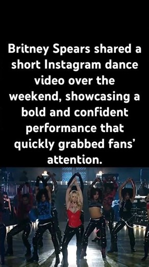 Britney brings bold dance energy#BritneySpears #DanceVibes #InstagramReels #PopIcon #ViralVideo