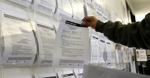 Labor Dept. report boosts Wall Street