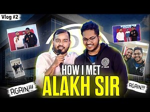 "The DAY ALAKH Sir Called ME ON STAGE 🔥" IIT Delhi to PW !!