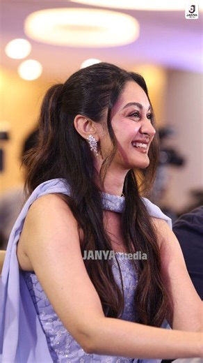 Gorgeous Aishwarya Arjun🥰💜 #aishwaryaarjun | Janya Media