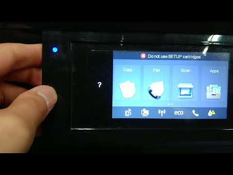 How to unlock 950/951 setup cartridges on HP8610/8620/8630 printers