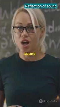 Reflection of sound explained #SoundReflection #EchoVsReverberation #ScienceExplained #class9