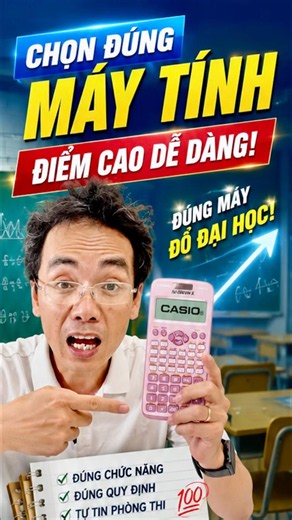 Choose the right calculator, score higher with ease: Why the CASIO FX-580VNX is the top choice fo...