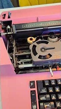 Barbie IBM Selectric II Typewriter