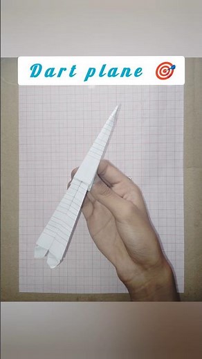 How to make paper 🎯 plane.