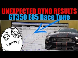 GT350 Unexpected Dyno Results (with Lund E85 Race Tune)