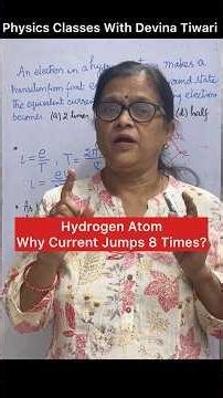 Electron Transition & Equivalent Current Explained #physicsshorts #physicsclass12