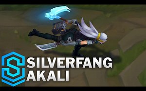 「皮肤档案室」阿卡丽·离群之刺 —— 银色之牙2018 - 英雄联盟