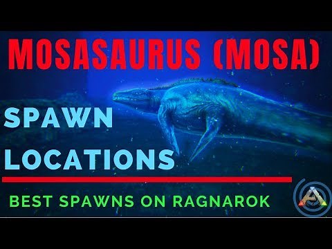 Best Mosa (Mosasaurus) Spawn Locations: Ark Survival Evolved Ragnarok