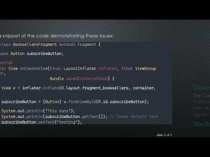 How to Fix Java/Android Button Functions That Do Nothing