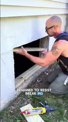 How to properly install basement windows