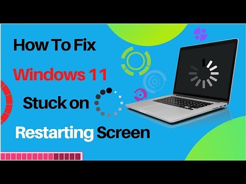 How To Fix Windows 11 Stuck on Restarting Screen | Fix Always Restarting in windows 10/11