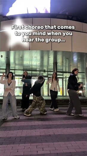 You hear the group. You have ONE second. What are you dancing? 👀