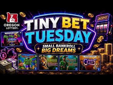 TINY BET TUESDAY WEEK 4! OREGON LOTTERY EDITION