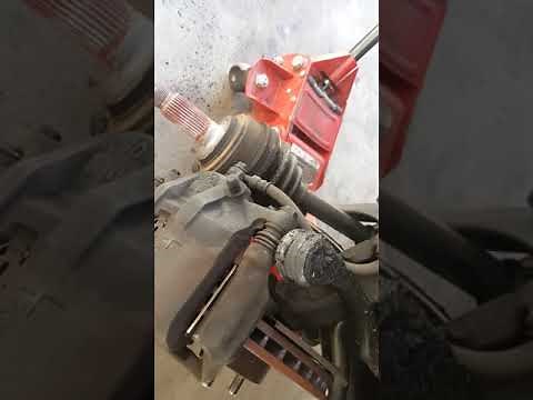 Honda CRV CV axle replacement part 1 (EASY)