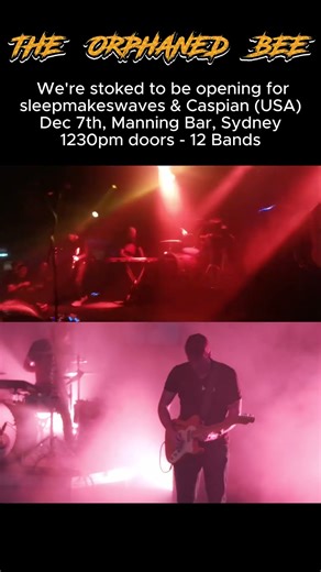 Dec 7th Show w/sleepmakeswaves, Caspian + more