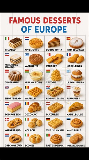 23K views · 146 reactions | Famous Desserts of Europe | Chef Jahed | Facebook