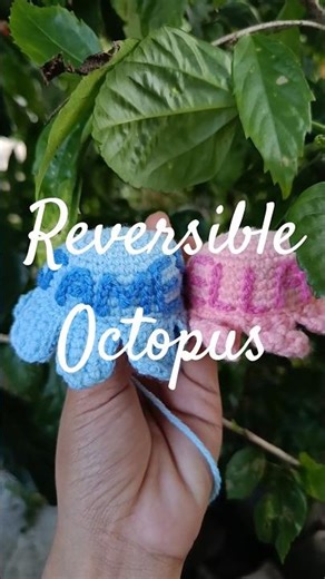 Reversible Octopus! #crochet #handmade #crocheting