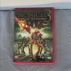 ⭐️ LEGO Bionicle 3 Web of Shadows DVD 2005 Miramax Home Video Movie Rare Film