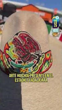 Showcasing Mexican pride and indigenous culture through Huichol art #ESTOAtTheWorldCup