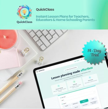 QuickClass Lesson Planner | 14-Day Web App Access