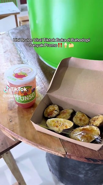 Tempat Nongkrong Baru di Bahodopi dengan Ubi Brulee