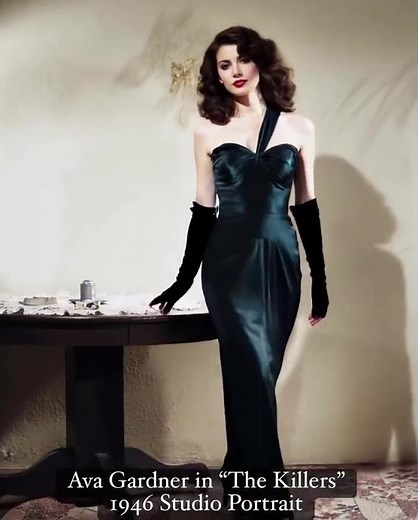 Ava Gardner in “The Killers” – 1946 Studio Portrait