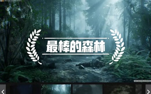 UE4 Demo： The Forest v1.5~ 最棒的森林