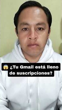 📧 ¿Tu Gmail está lleno? 😱 Elimina estas suscripciones y libera espacio