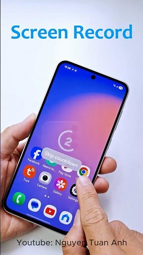 How to Screen Record on Samsung phone
