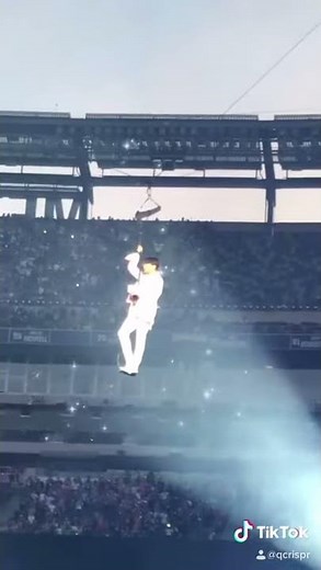 BTS concert at MetLife flying Jungkook