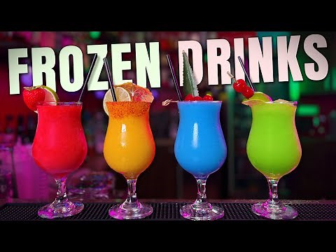 Top 4 Frozen Cocktails for Summer 🍹✨ (Vibrant & Refreshing!)