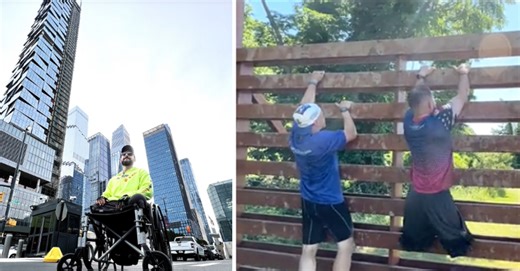 After Being Hit By A Train, Double Amputee Races To A New Challenge: WATCH